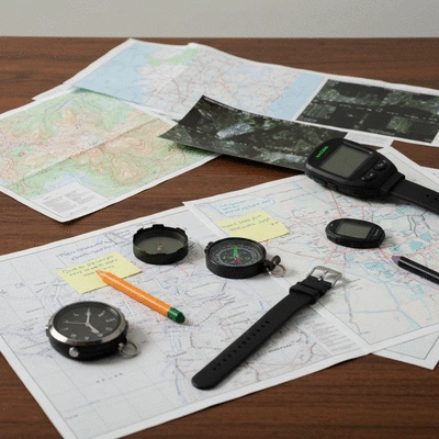 Urban survival maps and navigation tools