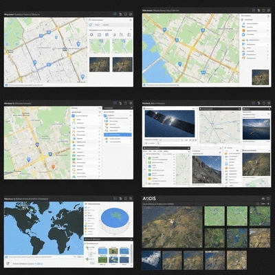 High-quality image showcasing various mapping tools